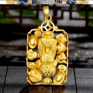 Fashion pop 916 916gold necklace money pendant in stock