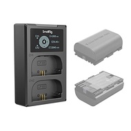 SmallRig LP-E6NH Dual Slot Battery Charger for Canon LP-E6NH Battery for Canon R7, R5, R5 C, R6, R,