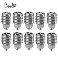 For  Lab X1 X1C P1S P1P Copper Plated Nozzle High  CHT Nozzle 3D Printer Accessories 0.6mm