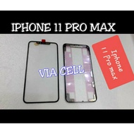 LCD GLASS FRONT GLASS DIGITIZER GORILLA GLASS TOUCHSCREEN PLUS OCA AND FRAME IPH0NE 11 Pro Max