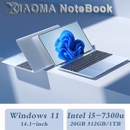 New Xiaoma Notebook 14 2024 intel i5-7300u 20G RAM 512G/1T SSD 14inch 2.8K 120Hz Screen Business office Mi laptop Notebook PC