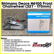 【hot sale】 Shimano Deore M6100 Front Crankwheel/Crankset