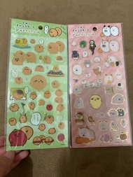 Nagano Jokebear白熊可樂餅金邊貼紙