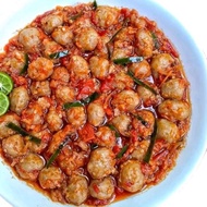 Cilok Mercon Raya Cilok Isi Cabe