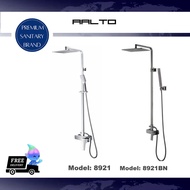 AALTO | Chrome/Black Nickel Single-Lever Rain-Shower Mixer 8921