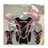 Suitable for Yamaha Motorcycle FJR1300 FJR400 Fuel Tank Sticker 5D Carbon Fiber Fishbone Sticker Dec