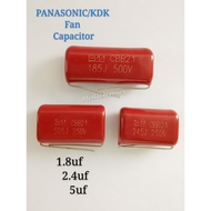 1.8UF/2.4UF/5UF PANASONIC/KDK Ceiling Fan Pcb Board Capacitor(3pcs/set).