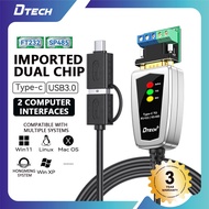 DTECH Type-C To RS422/485 Converter 9-Pin Serial Port Data Cable Computer com Communication Adapter 