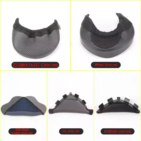 Motorcycle Helmet Parts Mouth Chin Net for AGV K1 K3SV K5 K5S SHOEI Z7 X14 Z8 GT HJC RPHA Motocross 