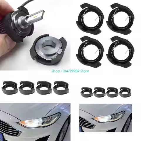 D8KE Automotive H7 LED Headlight Mounting Bracket Retainer Clip Easy Installation，For Improved Night