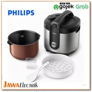 Philips Hd3128 33 Rice Cooker 3in1 Kapasitas 2 Liter - Silver