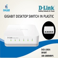 D-Link Network Products 5 Port Gigabit Unmanaged Switch (DGS-1005A)