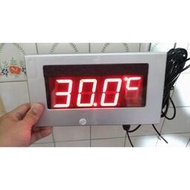 【全場免運】大型溫度顯示器LED溫度計LED溫度錶LED溫度錶溫度感應器大溫度計溫度顯示器溫度顯示錶溫度顯示錶電子溫