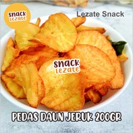 Spicy Cassava Chips 200g Balado Cassava Chips Spicy Cassava Chips Balado Lime Leaves WAP SHOP