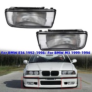 Car Front Bumper Light Fog Lamp with Bulb For BMW E36 1992-1998/For BMW M3 1999-1994