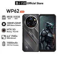 OUKITEL WP62 5G 48GB+512GB​​   108MP+2MP 5G handphone  mobile​​ 11000mAh  Camp Light smartphone  6.6