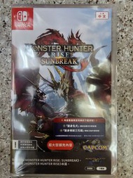 全新switch 遊戲 Monster Hunter Rise Sunbreak 魔物獵人崛起 破曉 中文版