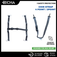 ELASTIC CHIN STRAP FOR MSA HELMET 4 POINT CHIN STRAP 2 POINT CHIN STRAP