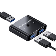 Two-Way Switcher Two-In One-Out/One-In Two-Out USB3.0 2.0 Printer Keyboard Mouse Sharing Device Spli