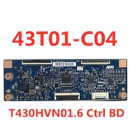 43T01-C04 1Pc Tcon Board T430hvn01.6 Ctrl Bd 43T01-C04 Tv T-Con Logic Board For Ua43j5088acxxz,guara