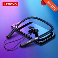 Lenovo HE05 Bluetooth Headset IPX5 Waterproof Sports Headphones Magnetic Neckband Wireless Headphones ios Android with Microphone. Original 100%