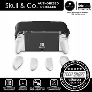 Skull &amp; Co. GripCase Crystal Bundle for Nintendo Switch OLED Ergonomic Grip Protective Case