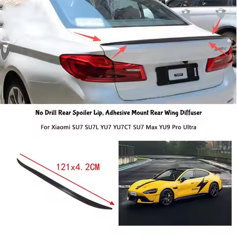For Xiaomi SU7 SU7L YU7 YU7CT SU7 Max YU9 Pro Ultra Rear Wing Lip Car Rear Trunk Boot Lip Spoiler Wi