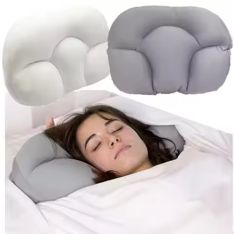 Full Body Massager With Neck Massager Pillow, Memory Foam Egg-Shaped Head Massager Cushion For Head 
