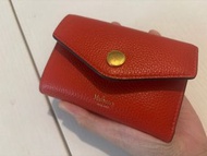 Mulberry真皮銀包