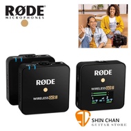 Rode Wireless Go II 一對二 微型無線麥克風（世界最小） 無線麥克風收音系統 / 領夾式麥克風/ 攝影機單眼相機 無線麥克風傳輸組 2.4GHz傳輸/3秒配對 台灣公司貨