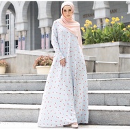 [PRELOVED] ALNASAA PRINTED DRESS by EjStyle [SIZE 3XL]