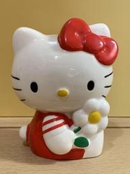 1999 Hello Kitty 拿花朵瓷器
