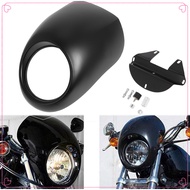 Universal Retro Cafe Racer Style Handlebar Fairing Fit 7 Inch Headlight