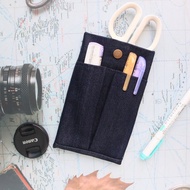 【牛仔布】 口袋型筆袋 護理師筆袋 醫師筆袋 老師筆袋