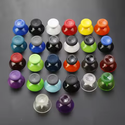 2pc 3D Analog Joystick Replacement thumb Stick grips Cap Buttons For Xbox one one S Controller Thumb