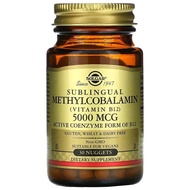 美國Solgar 維生素B12, 5,000微克 30粒