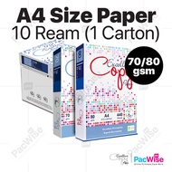 A4 Paper – Excellent Copy Paper / Kertas A4 70gsm & 80gsm (440’s per Ream) | 1 Carton = 10 Reams