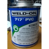 Pvc heavy body cement, WeddOn 717, weld on glue