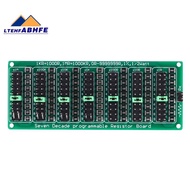 7 Decade 1R - 9999999R Programmable SMD Resistor Slide Resistor Board Step Accuracy 1R 1% 1/2 Watt M