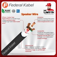 Federal Speaker Cable Wire 4C 14 AWG 1 Meter