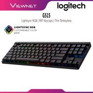 LOGITECH G515 LIGHTSPEED TKL LOW PROFILE WIRELESS GAMING KEYBAORD LIGHTSYNC RGB | PBT KEYCAPS | THIN