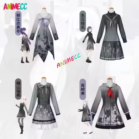 ANIMECC in Stock S-3XL PSJK 3rd Anniversary Yoisaki Kanade Asahina Mafuyu Akiyama Mizuki Shinonome E