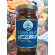 Sardines spanish style in corn oil/READY TO EAT/MILD SPICY 350 grams