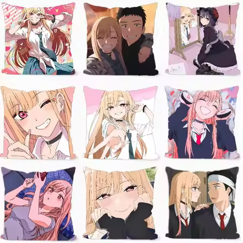 Anime My Dress Up Darling Pillow Anime Pillow Sofa Bed Head Pillow Cover Cushion Cover Fashion 30x30