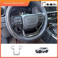 Sesuai untuk Toyota 2024 Prado Steering Wheel Trim Land Cruiser LC250