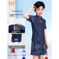 361 Degrees Boys' Swimwear Set 2-Piece Swimsuit for Kids
