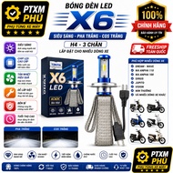 Led bulb 3 hearts x6 3 pounds h4