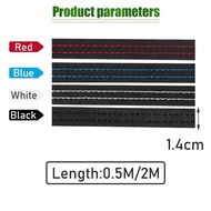 Stiker Strip Bahan Kulit PU Untuk Dekorasi Interior Mobil Universal