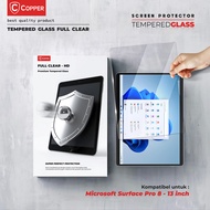 Microsoft Surface Pro 8 /13" - COPPER TEMPERED GLASS FULL CLEAR