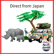 TOMYTEC × Kaiyodo × Tomica Limited Vintage Geo Collection 64 #Car Snap 31a Safari 3 (Includes Toyota